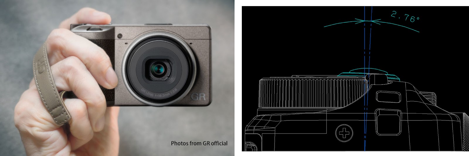 GR III Diary Edition 機身按鍵與傾斜快門設計