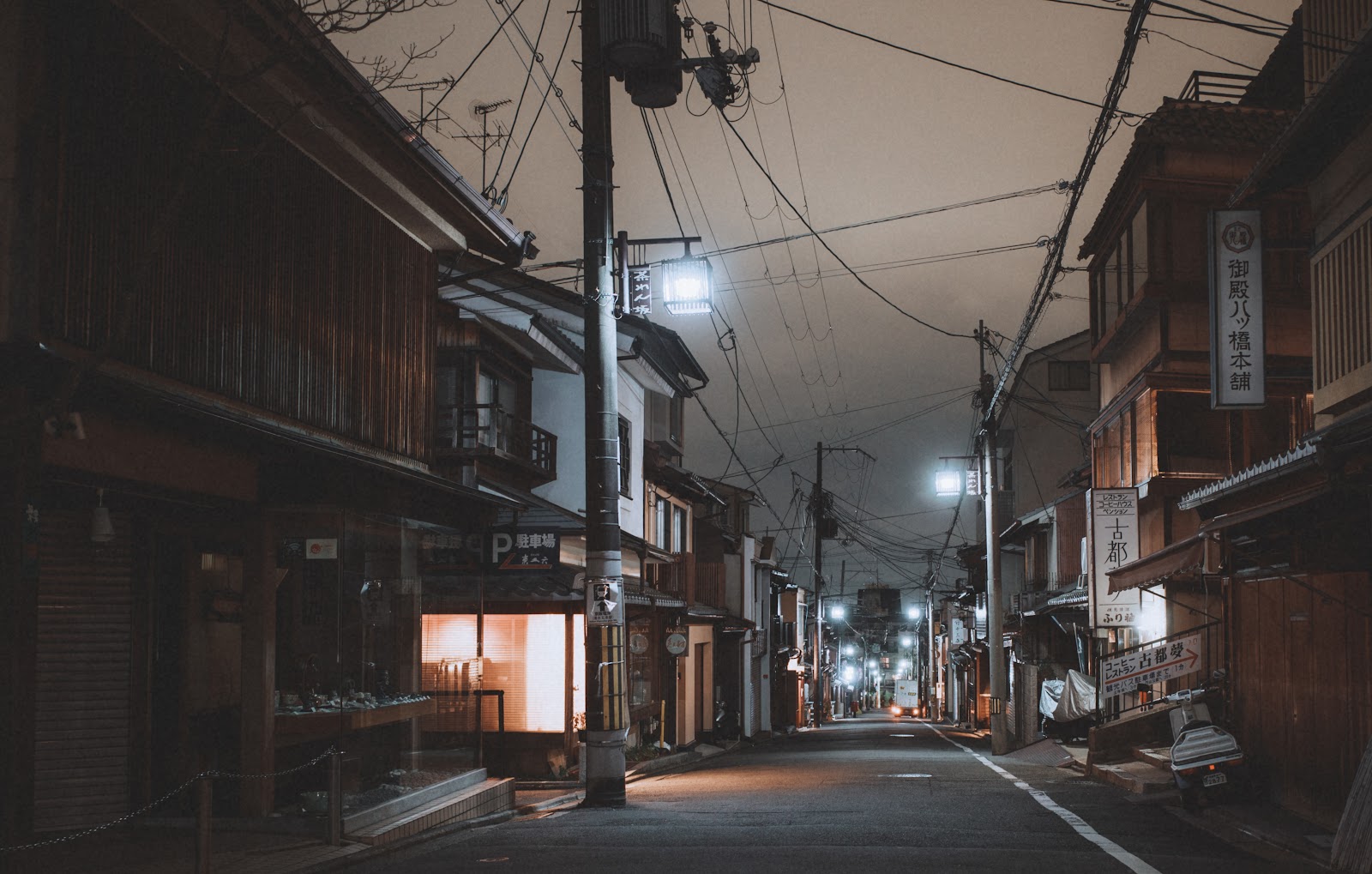 京都夜間街道實拍：使用 GR III 50mm 裁切模式