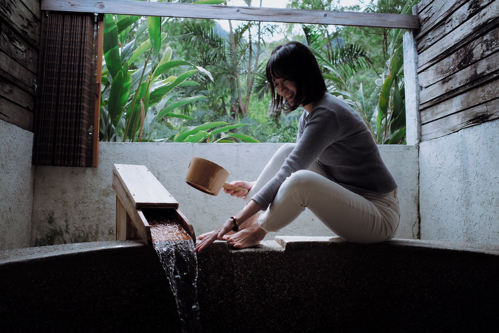 台東綺麗渡假村具有國外度假氛圍的場景