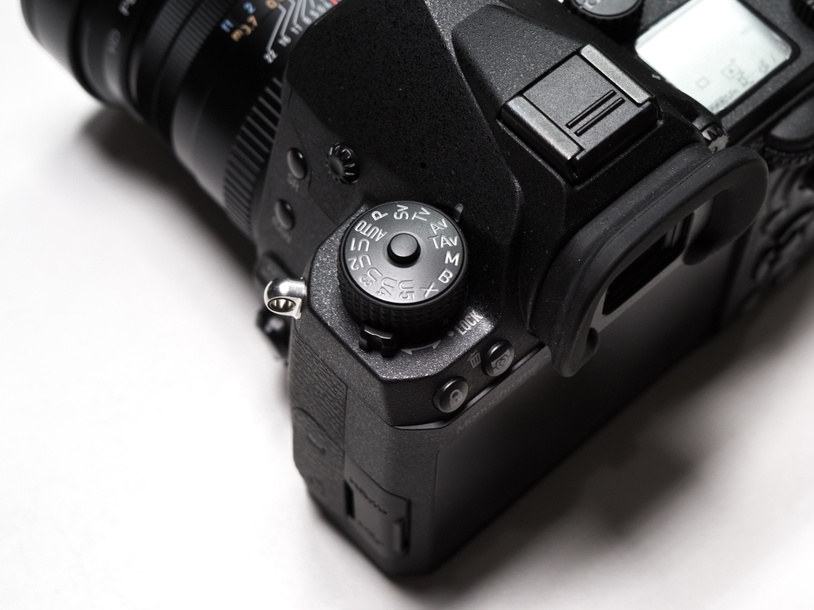 PENTAX K-3 Mark III Monochrome 曝光模式轉盤
