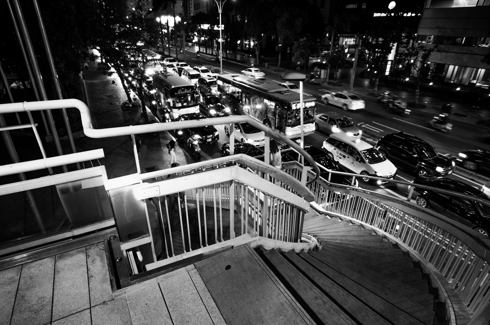 都市街頭色彩層次