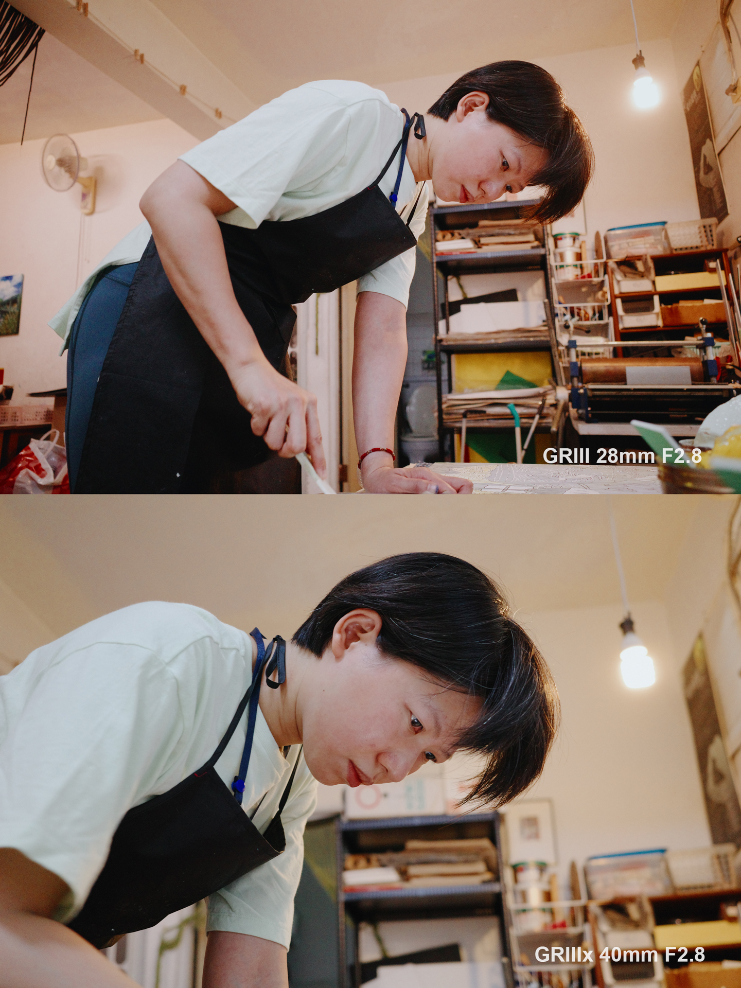 GR IIIx 40mm 拍攝半身人像景深示範