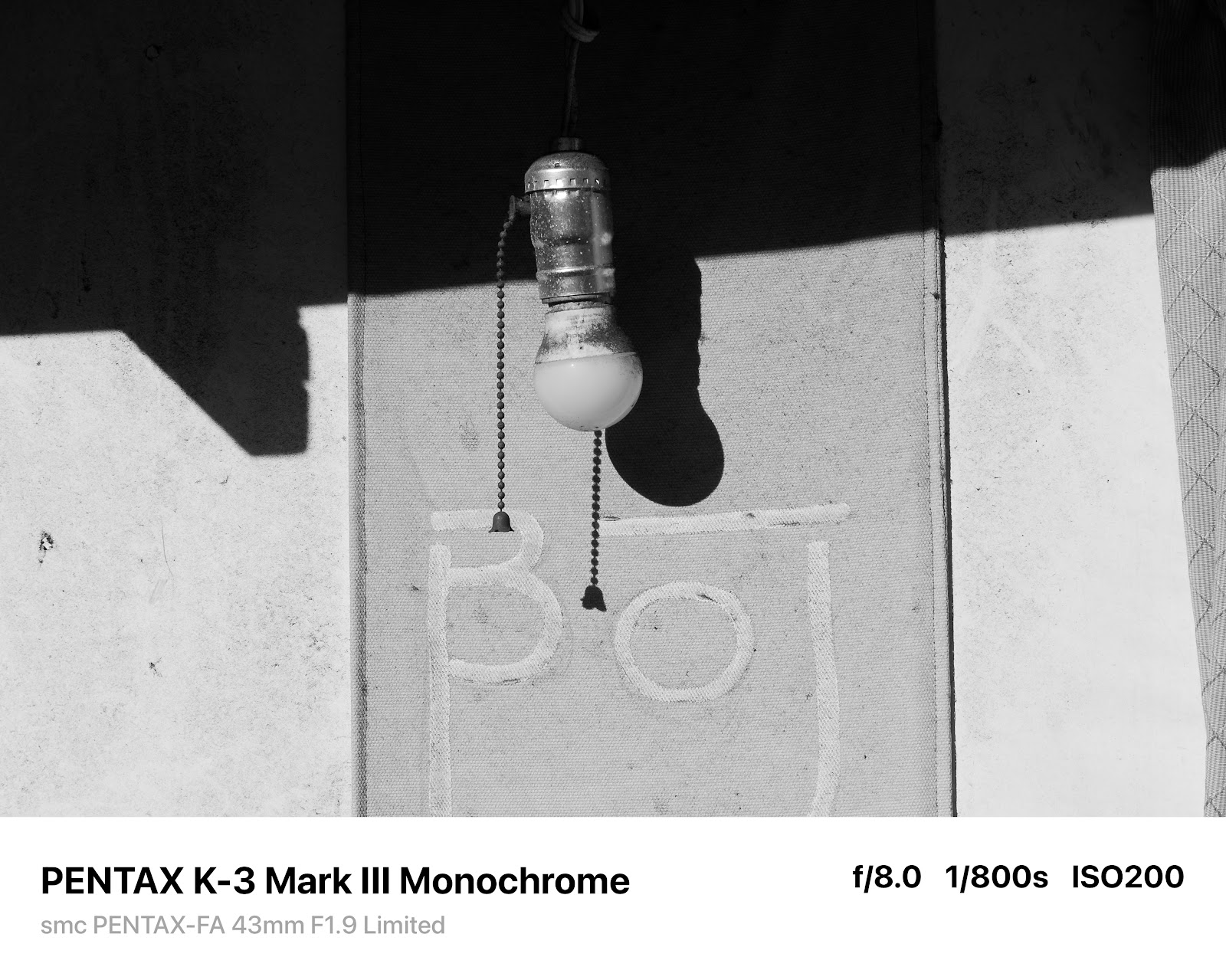 PENTAX K-3 Mark III Monochrome 實拍照片：高反差光影