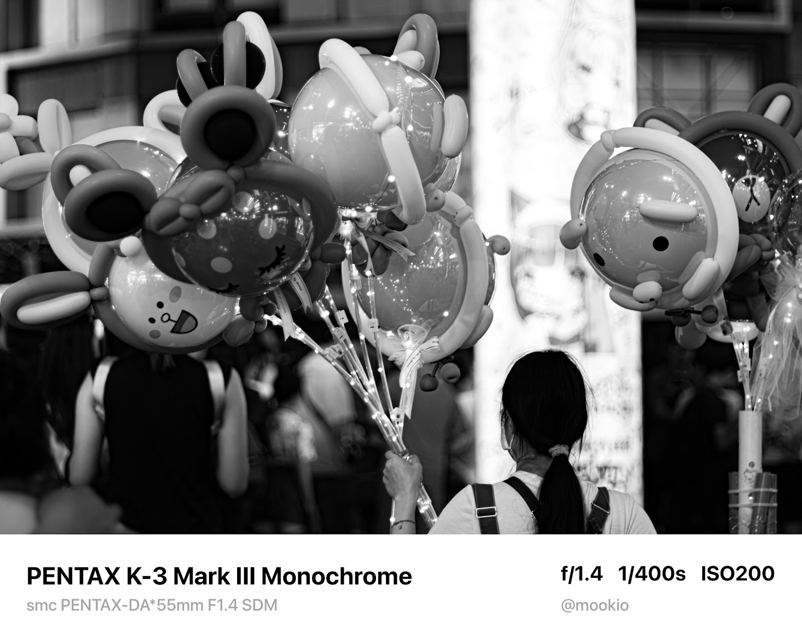 DA* 55mm F1.4 實拍黑白氛圍感 6