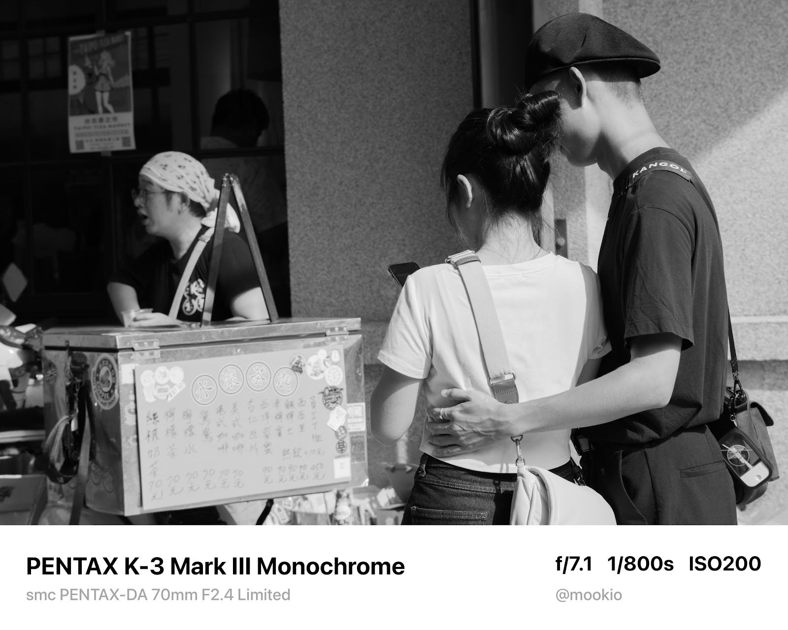 DA 70mm F2.4 Limited 實拍黑白長焦街拍 6