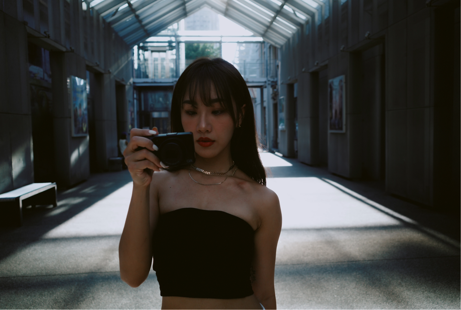 閃燈壓光實測對比