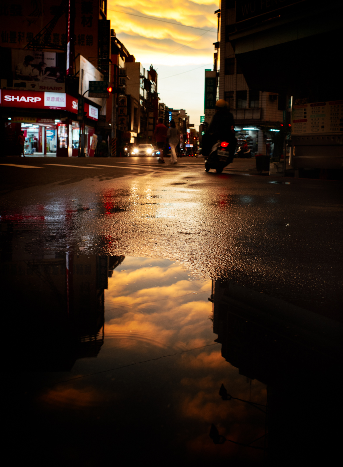 嘉義街頭光影：巷弄建築光影細節